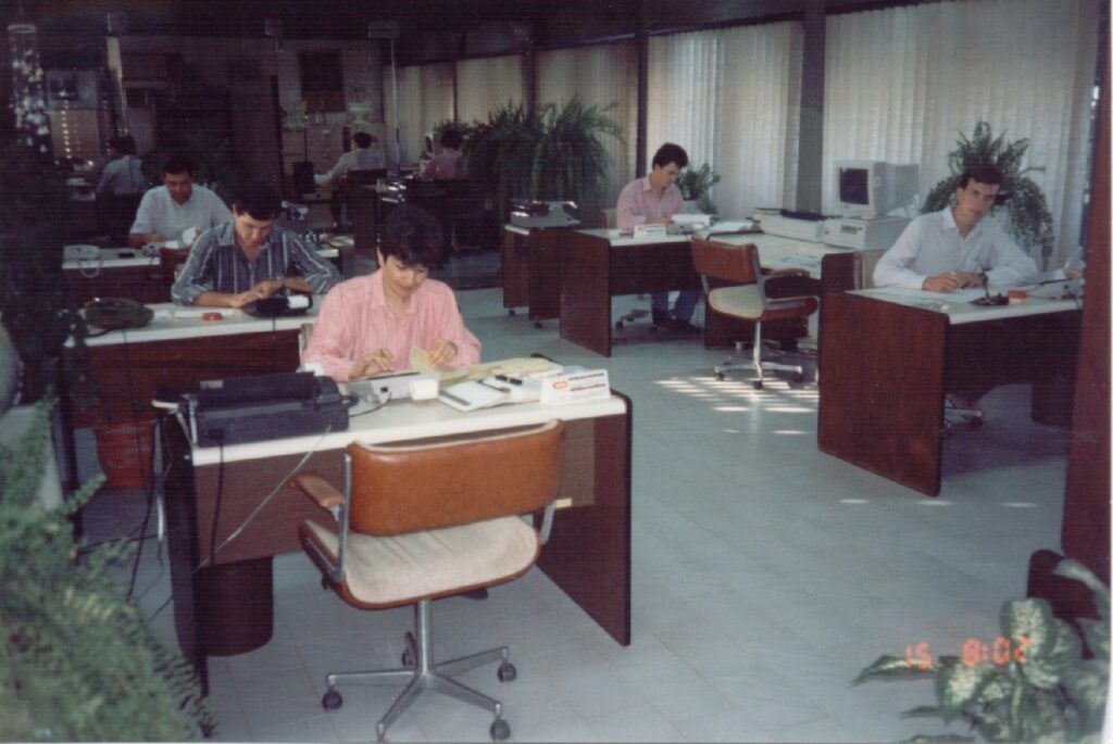 Oficinas de Macia año 1990